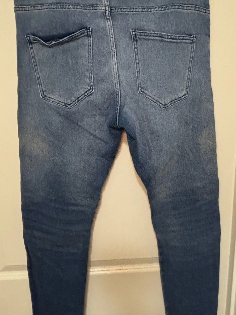 Zara Men Dark Blue Denim Jeans